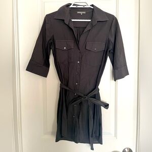 JAMES PERSE charcoal gray black long sleeve cotton tunic James PERSE size 2/ M